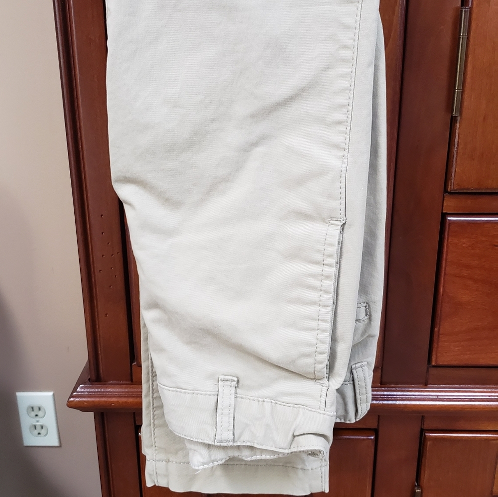 Gap Kids flat front khakis